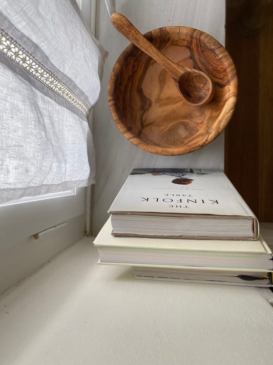 Fruit bowl Olive wood