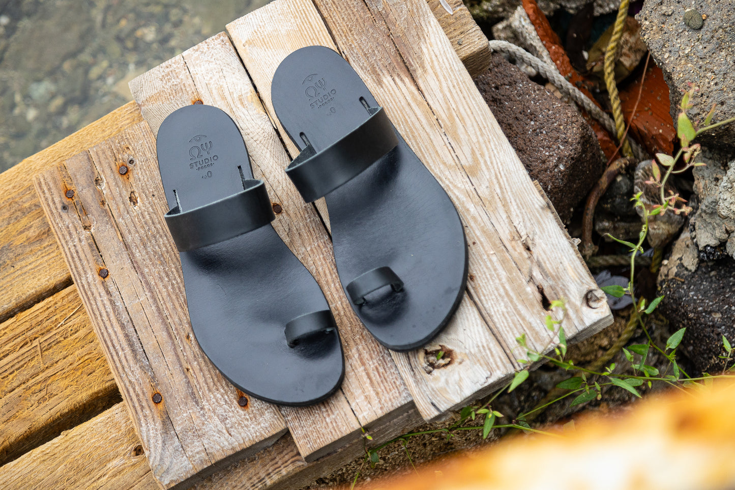 Leather Sandal Danae(toe)