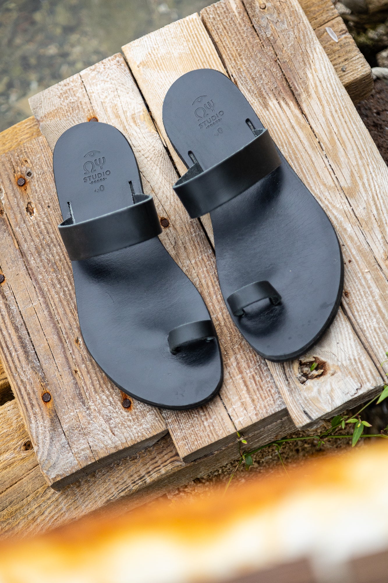 Leather Sandal Danae(toe)