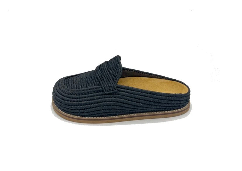 Contre Allee Raffia Mule - Aindiab
