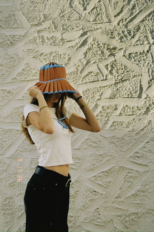 Sea Scape | Island Capri Hat Maxi