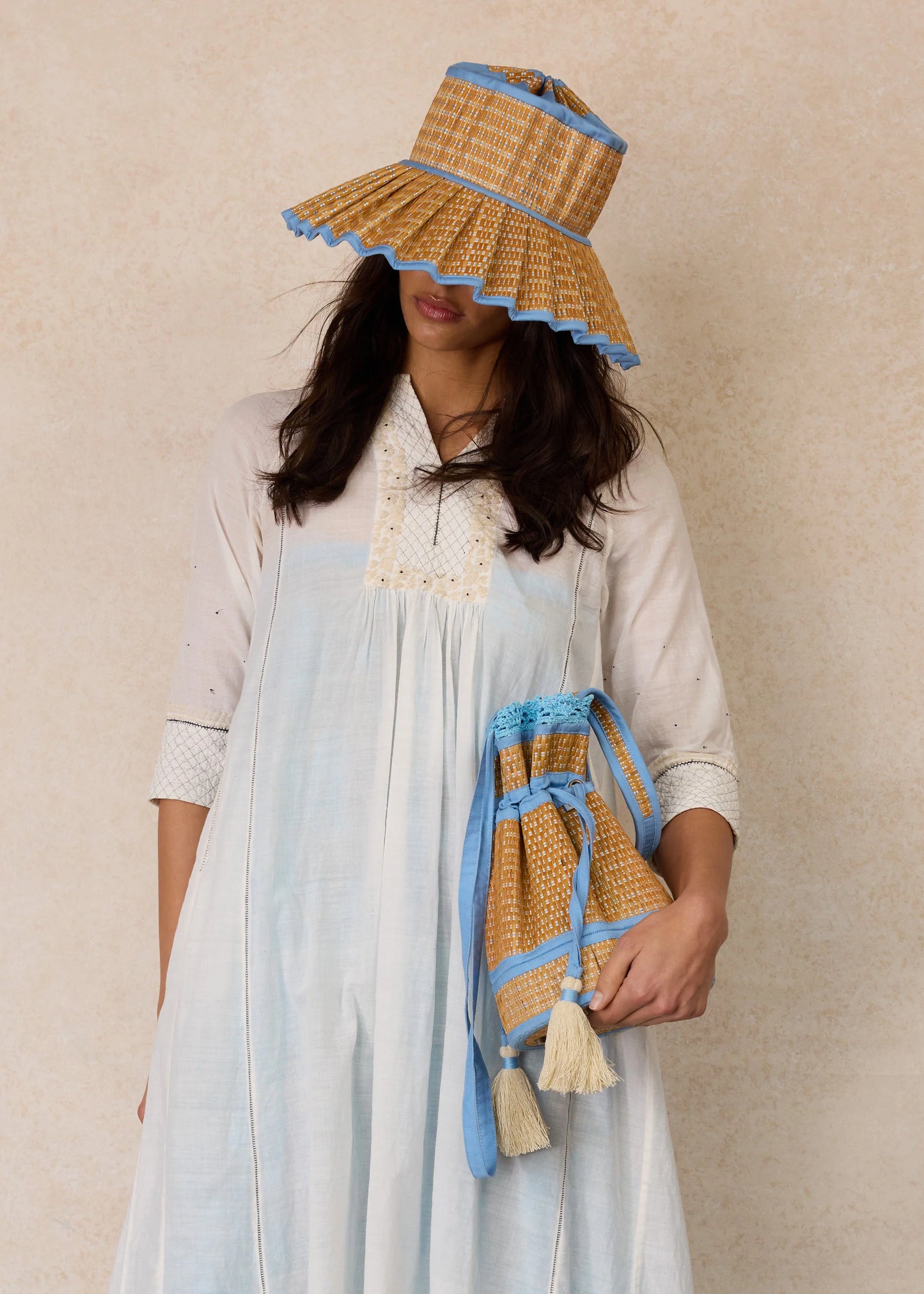 Sea Scape | Island Capri Hat Maxi