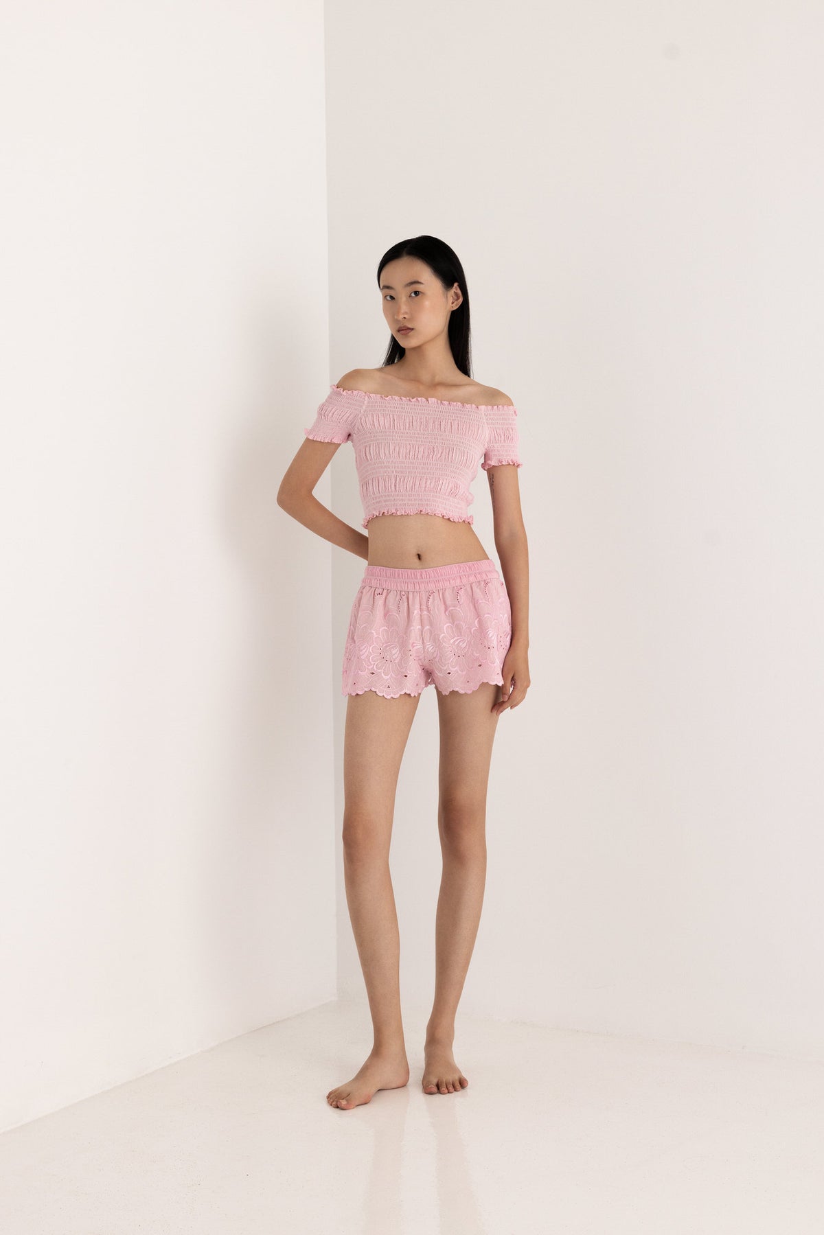 CHRISTIAN ZEN ELIA LONG TOP - CLOUD BLUE