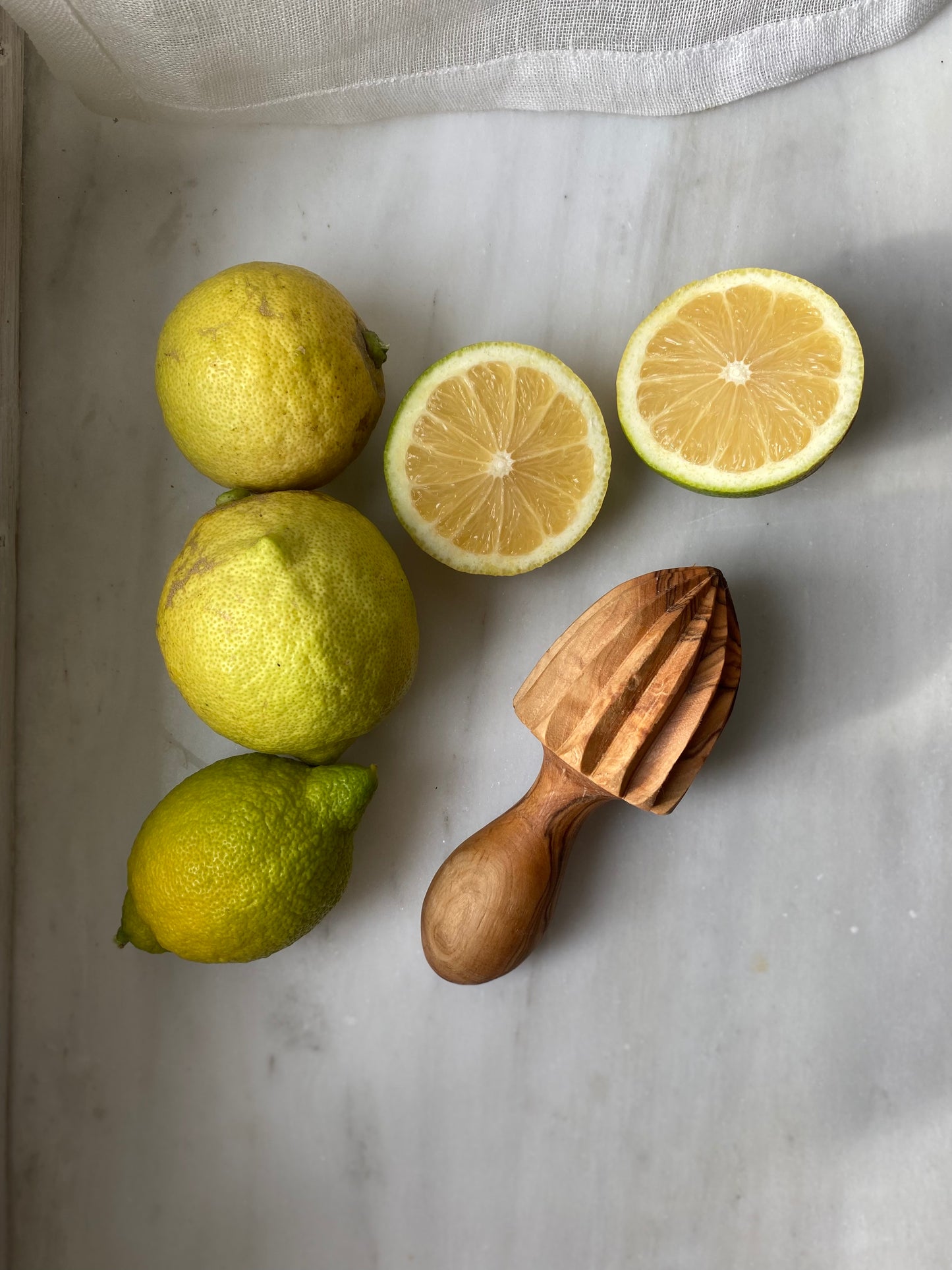 Olive Wood Lemon Squeezer