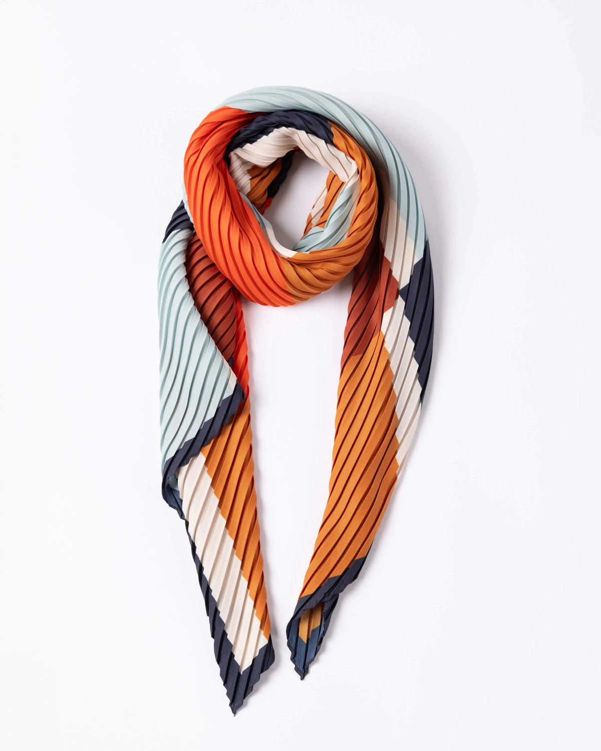 SCARF ATENA (baby-blue, moka)