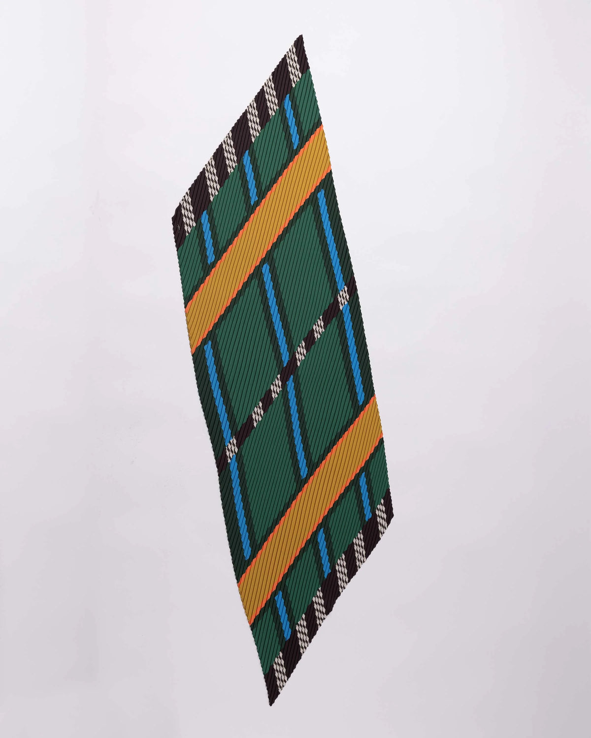 SCARF SELENE (black, green)