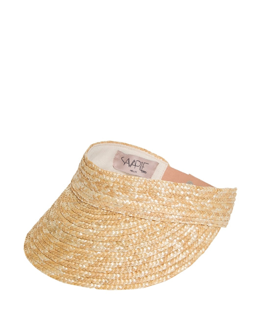 Savapile Visor made of natural straw